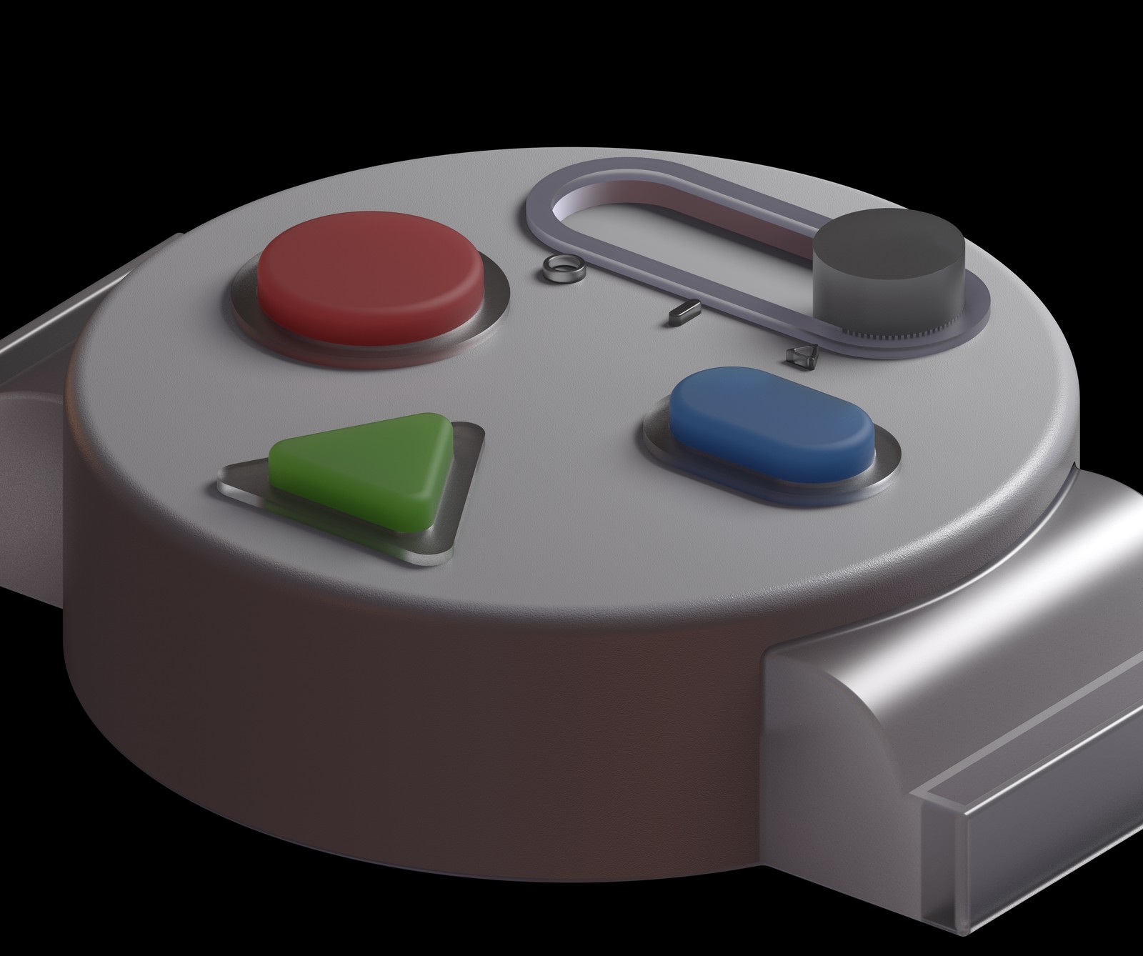 RIMAY communication device with large tactile buttons